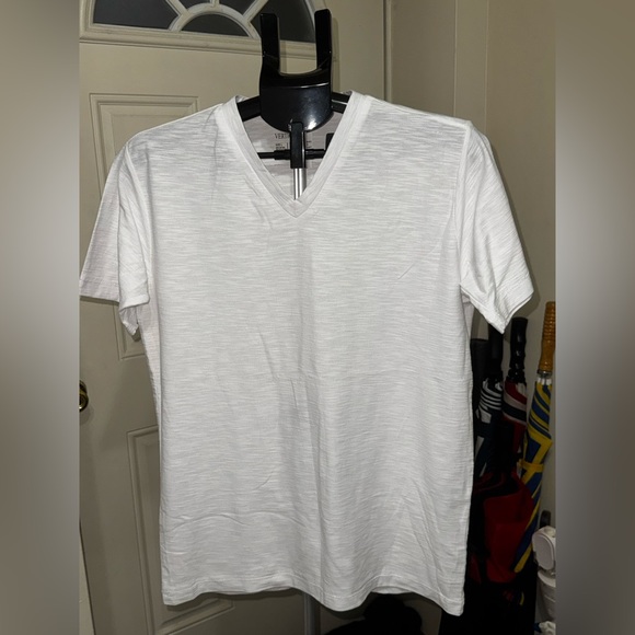 Vertical SPO Other - Classic White V-Neck Tee